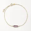 Outlet Amethyst Oval Chain Bracelet in 10k Gold Birthstone Jewellery | Bracelets & Bangles