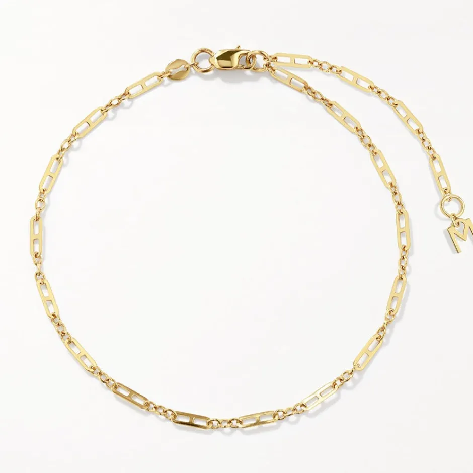 Sale Anchor Paperclip Chain Bracelet in 10k Gold Bracelets & Bangles | Bracelets