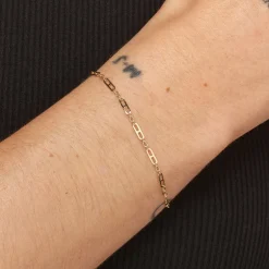 Sale Anchor Paperclip Chain Bracelet in 10k Gold Bracelets & Bangles | Bracelets