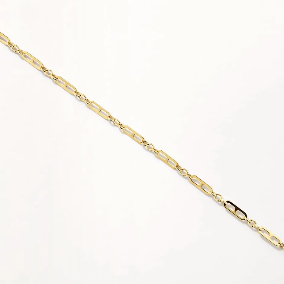 Sale Anchor Paperclip Chain Bracelet in 10k Gold Bracelets & Bangles | Bracelets