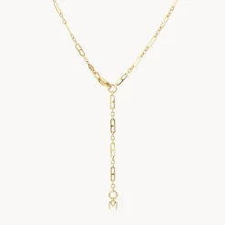Discount Anchor Paperclip Chain Necklace in 10k Gold Necklaces & Pendants | Chains