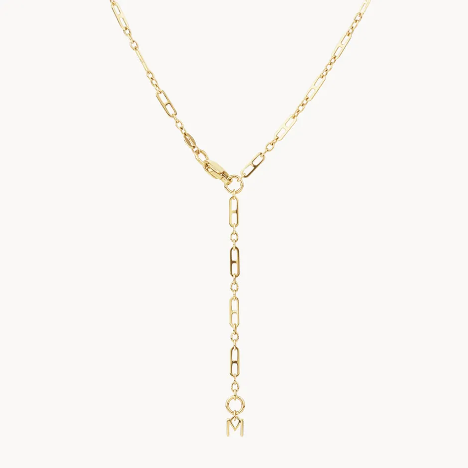 Discount Anchor Paperclip Chain Necklace in 10k Gold Necklaces & Pendants | Chains