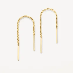 New Bar Threader Earrings in 10k Gold Best Selling Gifts | Gifts For Her