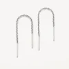 Outlet Bar Threader Earrings in Silver Best Selling Gifts | Gifts For Her