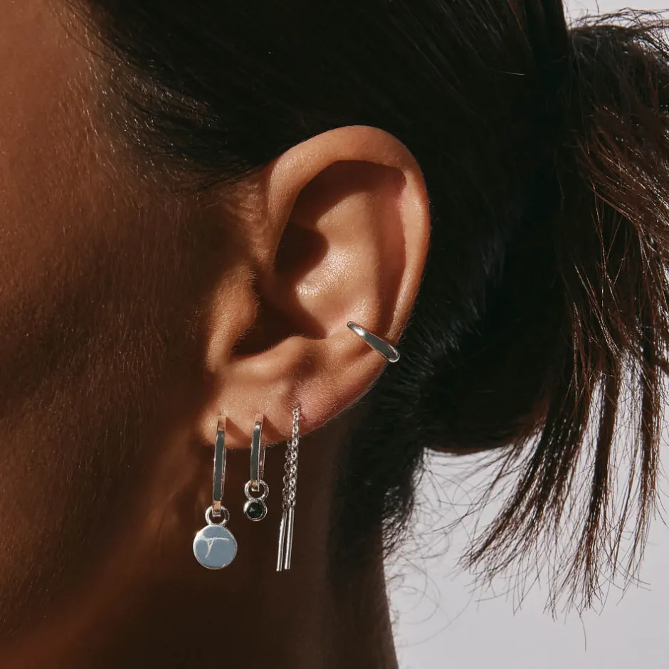 Outlet Bar Threader Earrings in Silver Best Selling Gifts | Gifts For Her
