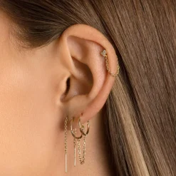 New Bar Threader Earrings in 10k Gold Best Selling Gifts | Gifts For Her