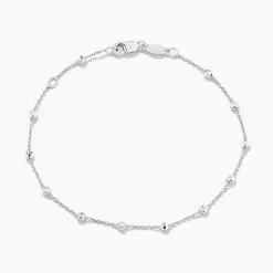 Hot Bauble Chain Bracelet in Silver Under $150 | 925 Sterling Silver