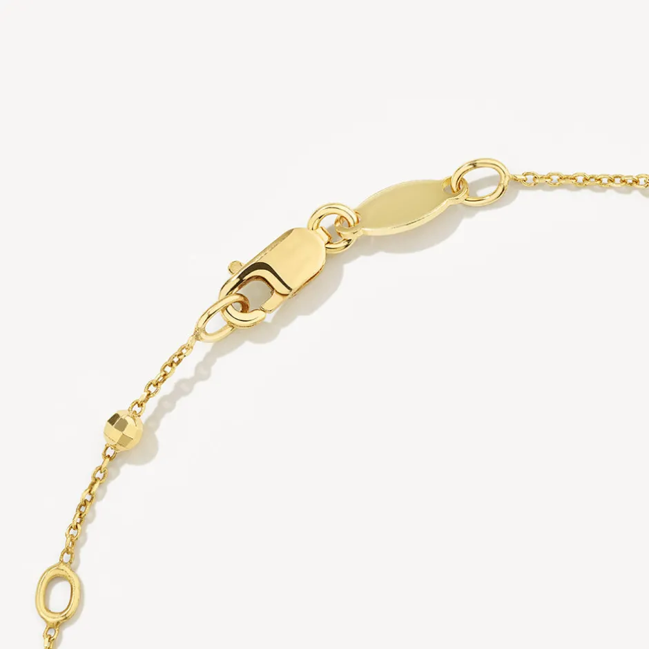 Discount Bauble Chain Bracelet in Gold Under $150 | 18k Fine Gold Plated