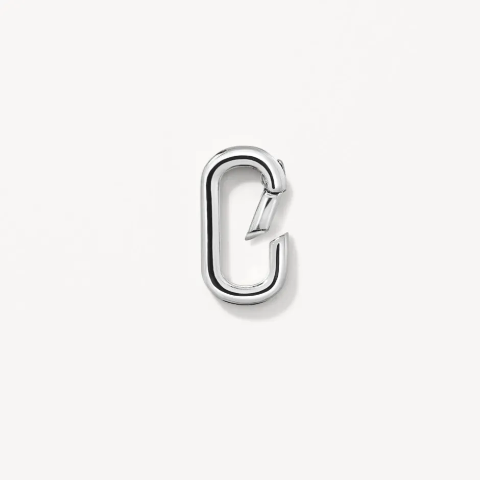 Online Bauble Paperclip Chain Bracelet in Silver Gifts For Her | 925 Sterling Silver