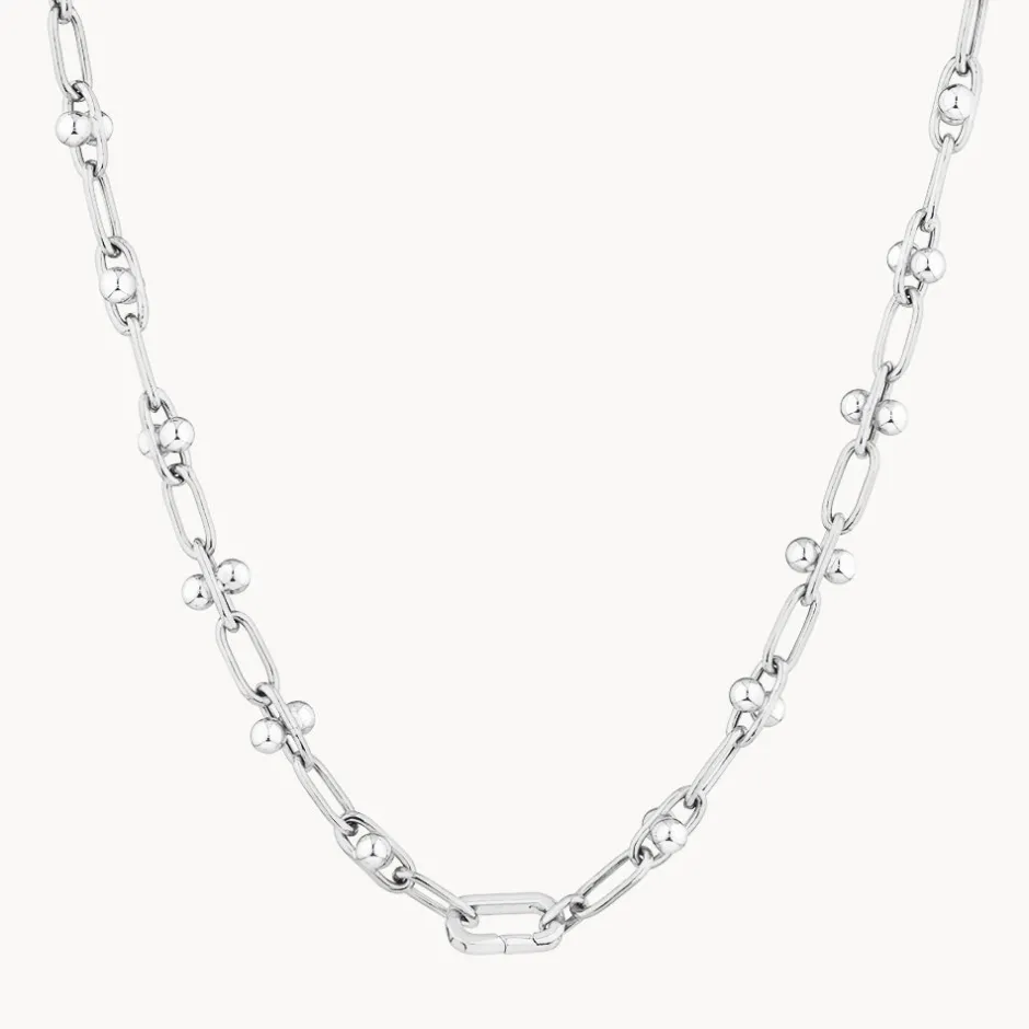 New Bauble Paperclip Chain Necklace in Silver 925 Sterling Silver | Necklaces & Pendants