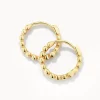 Best Beaded Huggies in 10k Gold 10k Gold | Earrings