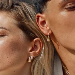 Best Beaded Huggies in 10k Gold 10k Gold | Earrings