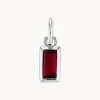 Fashion Birthstone Pendant in Silver Birthstone Jewellery | 925 Sterling Silver