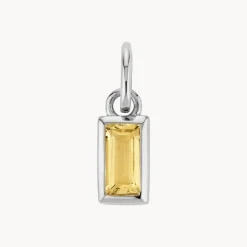 Fashion Birthstone Pendant in Silver Birthstone Jewellery | 925 Sterling Silver