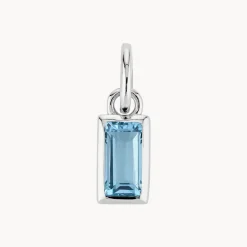 Fashion Birthstone Pendant in Silver Birthstone Jewellery | 925 Sterling Silver
