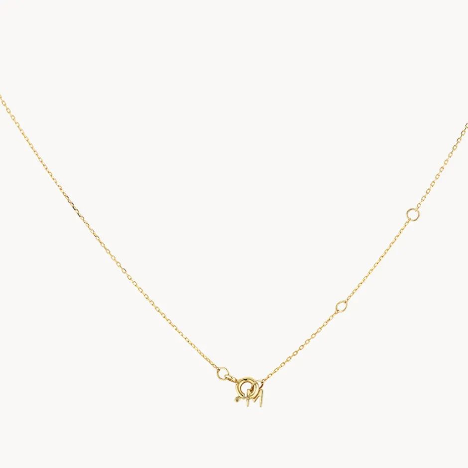 Outlet Blue Topaz Double Round Bezel Necklace in 10k Gold Natural Gemstones | Necklaces & Pendants