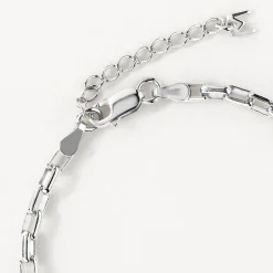 Outlet Box Paperclip Chain Bracelet in Silver 925 Sterling Silver | Bracelets & Bangles