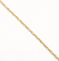 Online Box Paperclip Chain Necklace in Gold 18k Fine Gold Plated | Necklaces & Pendants