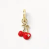 Best Cherry Charm Pendant in Gold 18k Fine Gold Plated | Personalisation