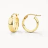 Online Classic Huggie Earrings in 10k Gold Bridal Gifts | Under $300