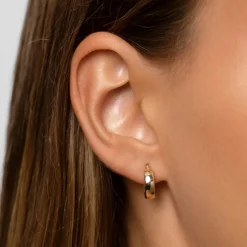Online Classic Huggie Earrings in 10k Gold Bridal Gifts | Under $300