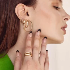 Online Classic Huggie Earrings in 10k Gold Bridal Gifts | Under $300