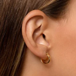 Online Classic Huggie Earrings in 10k Gold Bridal Gifts | Under $300
