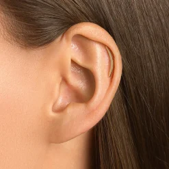 New Climber Helix Single Stud Earring in 10k Gold Under $150 | 10k Gold