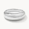 Hot Curve Dome Pinky Ring in Silver Best Friend Gifts | 925 Sterling Silver