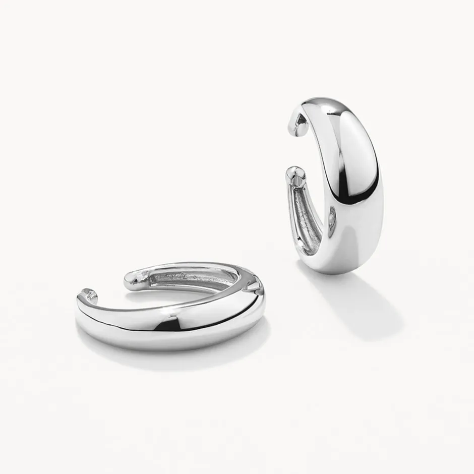 Best Curve Ear Cuff Set in Silver Best Friend Gifts | 925 Sterling Silver