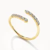 Online Diamond Bypass Open Ring in 10k Gold Best Selling Gifts | Gifts For Her