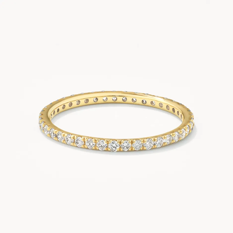 Best Diamond Eternity Stacker Ring in 10k Gold Best Selling Gifts | Gifts For Him