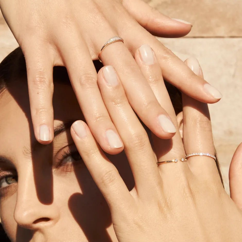 Best Diamond Eternity Stacker Ring in 10k Gold Best Selling Gifts | Gifts For Him