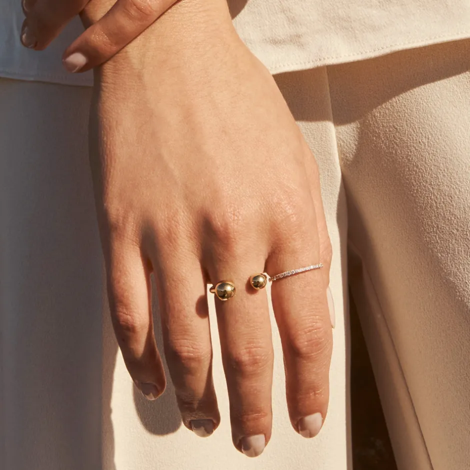 Best Diamond Eternity Stacker Ring in 10k Gold Best Selling Gifts | Gifts For Him
