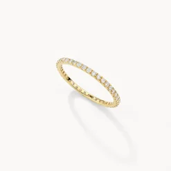 Best Diamond Eternity Stacker Ring in 10k Gold Best Selling Gifts | Gifts For Him