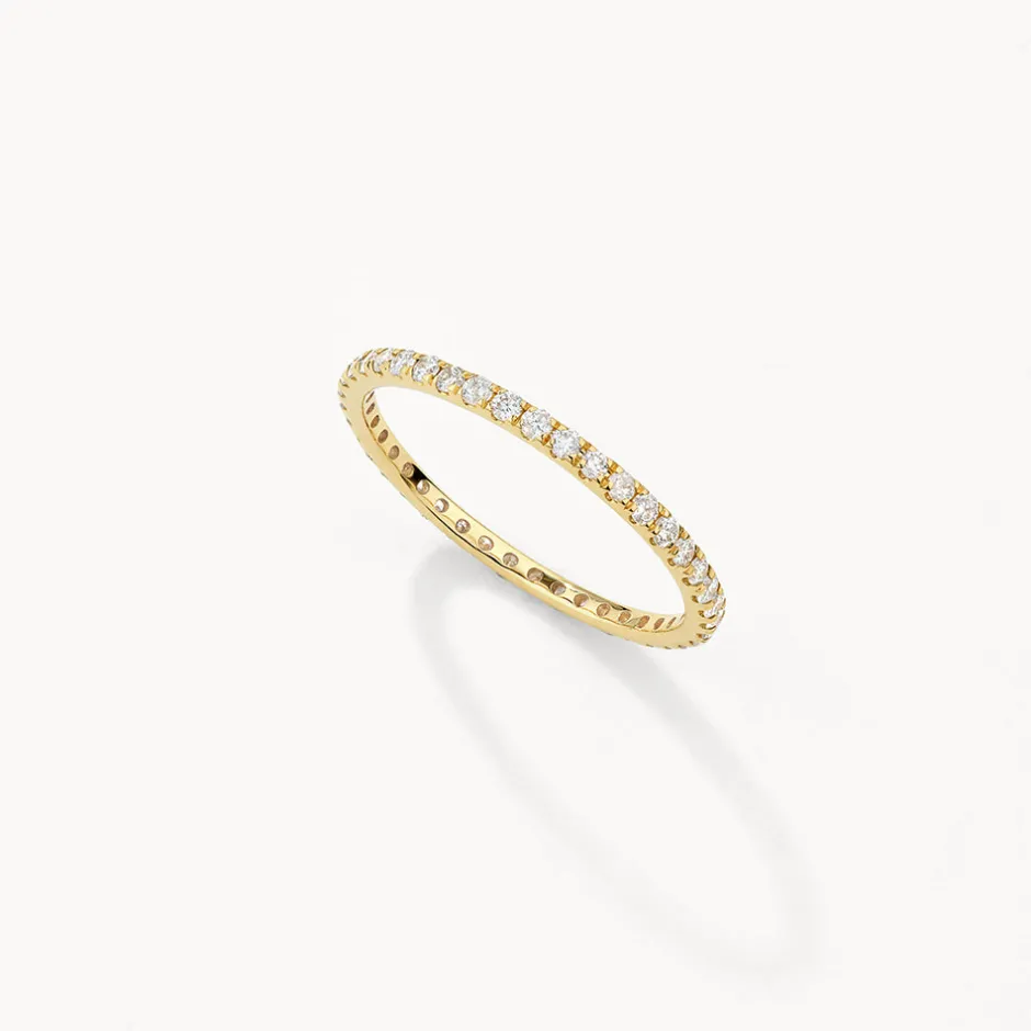 Best Diamond Eternity Stacker Ring in 10k Gold Best Selling Gifts | Gifts For Him