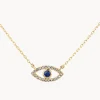 Online Diamond Evil Eye Necklace in 10k Gold Best Selling Gifts | Gifts For Her