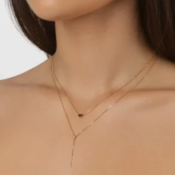 Outlet Diamond Lariat Y Necklace in 10k Gold Best Selling Gifts | Gifts For Her