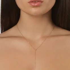 Outlet Diamond Lariat Y Necklace in 10k Gold Best Selling Gifts | Gifts For Her