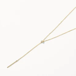 Outlet Diamond Lariat Y Necklace in 10k Gold Best Selling Gifts | Gifts For Her