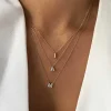 New Diamond Letter A Necklace in 10k Gold Best Selling Gifts | Gifts For Her