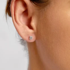Outlet Diamond Letter B Single Stud Earring in 10k Gold Bridal Gifts | Best Friend Gifts