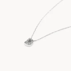 Sale Diamond Letter D Necklace in Silver Bridal Gifts | Letter Jewellery
