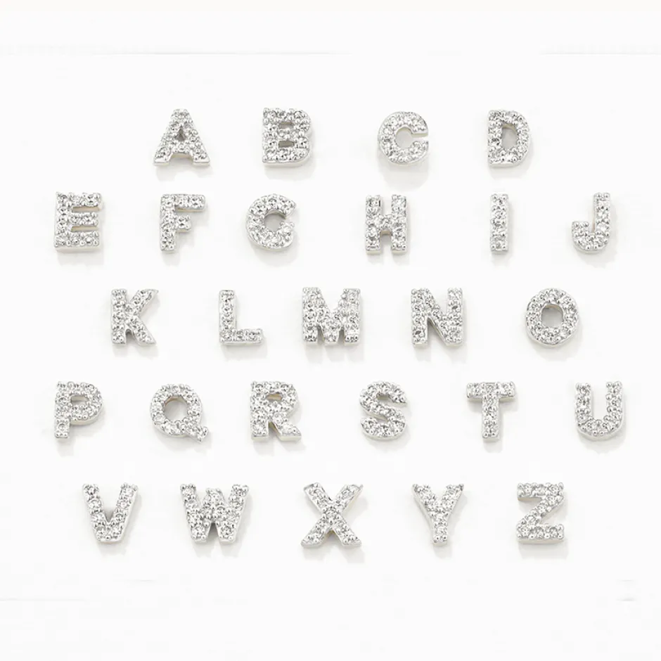 Sale Diamond Letter D Necklace in Silver Bridal Gifts | Letter Jewellery