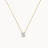 Hot Diamond Letter S Necklace in 10k Gold Letter Jewellery | Natural Diamonds