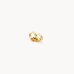 Outlet Diamond Letter T Single Stud Earring in 10k Gold Letter Jewellery | Natural Diamonds