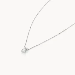 Hot Diamond Letter Z Necklace in Silver Letter Jewellery | Natural Diamonds