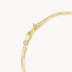 Discount Diamond Paperclip Chain Bracelet in 10k Gold Best Selling Gifts | Gifts For Her