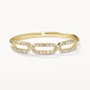 Online Diamond Paperclip Ring in 10k Gold Best Selling Gifts | Under $500