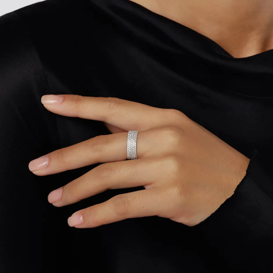 Fashion Diamond Pave Boyfriend Ring in 10k Gold Best Selling Gifts | Gifts For Her
